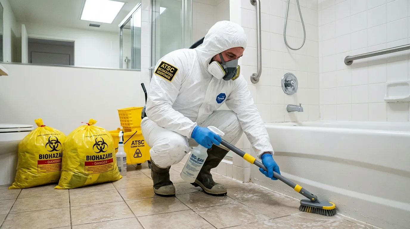 Decontamination equipment deployed for Blood Cleanup in Spanish Lake